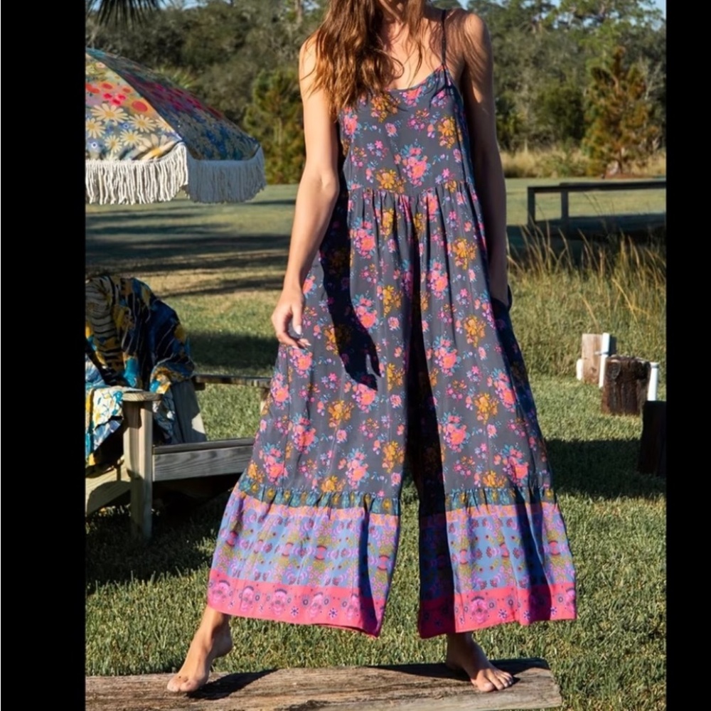 Natural Life jumpsuit 100% Rayon very good condition, XL - Picture 7 of 8